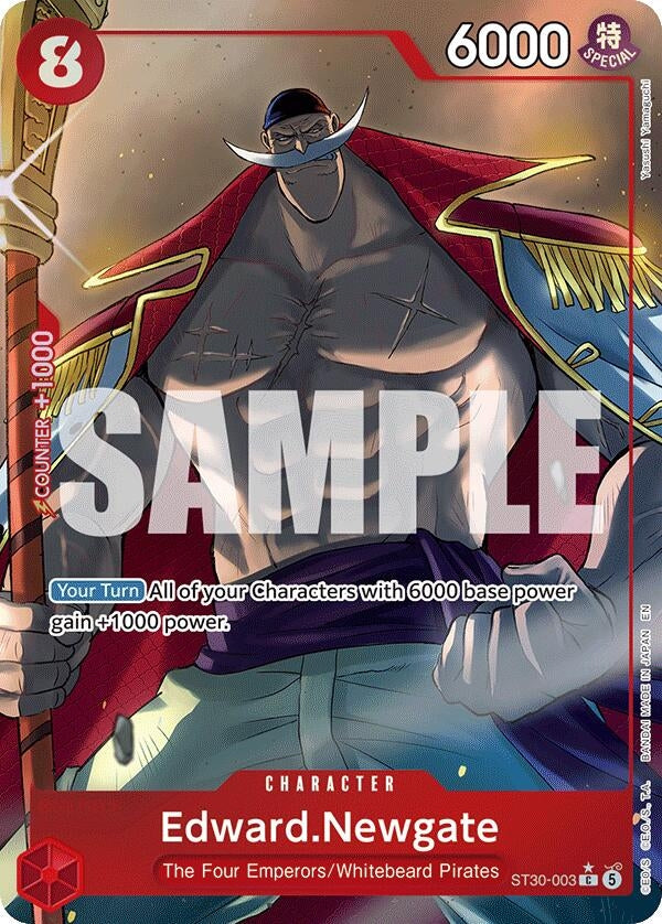 Edward.Newgate (Full Art) (ST30-003) (Foil) (Starter Deck EX: Luffy & Ace)