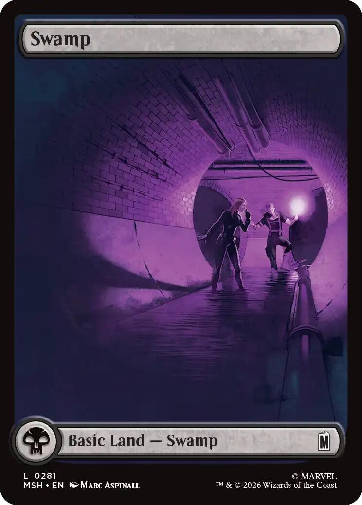 Image for Swamp (0281) (281) (Marvel Super Heroes) (MSH) - Magic: The Gathering