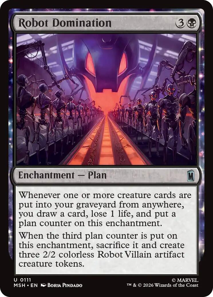Image for Robot Domination (111) (Marvel Super Heroes) (MSH) - Magic: The Gathering