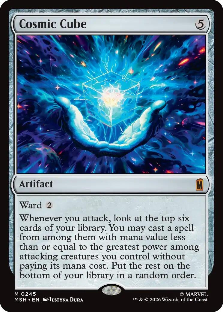 Image for Cosmic Cube (245) (Foil) (Marvel Super Heroes) (MSH) - Magic: The Gathering