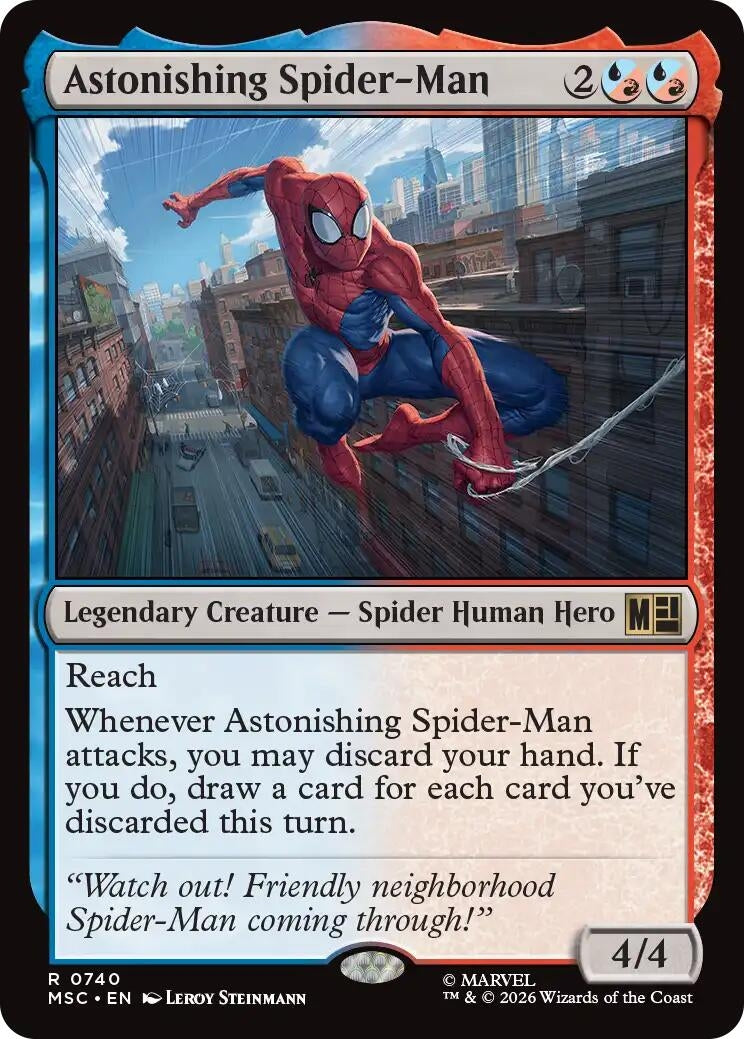 Image for Astonishing Spider-Man (740) (Commander: Marvel Super Heroes) (MSC) - Magic: The Gathering