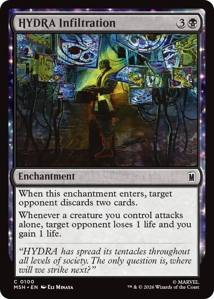 Image for HYDRA Infiltration (100) (Marvel Super Heroes) (MSH) - Magic: The Gathering