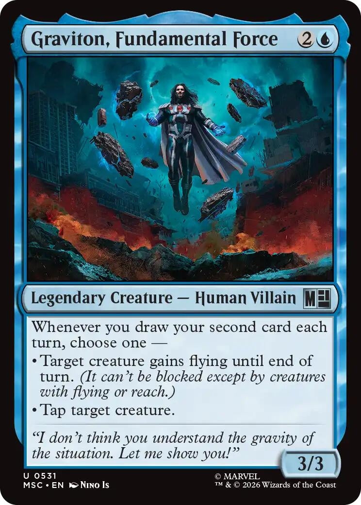 Image for Graviton, Fundamental Force (531) (Commander: Marvel Super Heroes) (MSC) - Magic: The Gathering