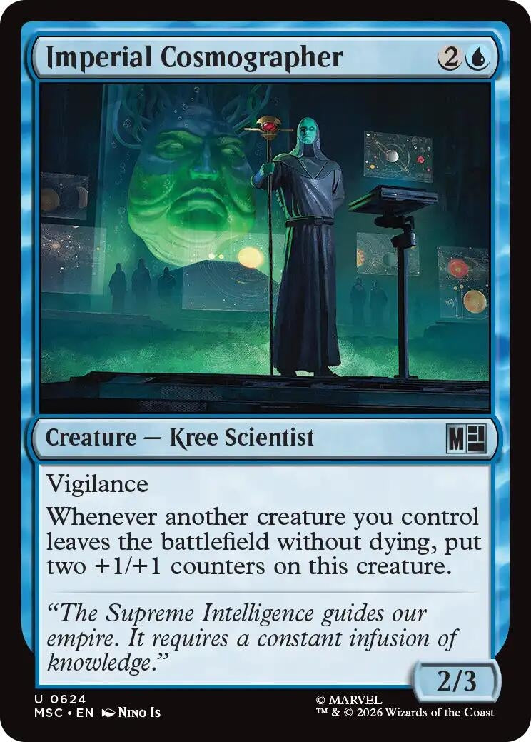 Image for Imperial Cosmographer (624) (Commander: Marvel Super Heroes) (MSC) - Magic: The Gathering