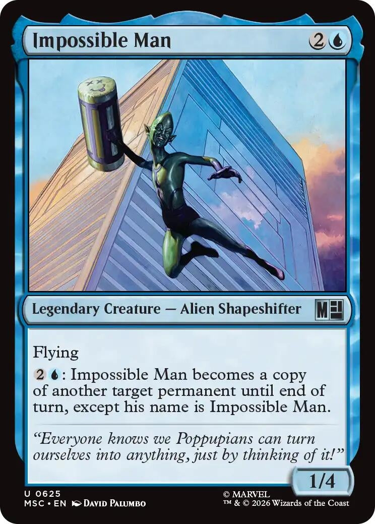Image for Impossible Man (625) (Commander: Marvel Super Heroes) (MSC) - Magic: The Gathering