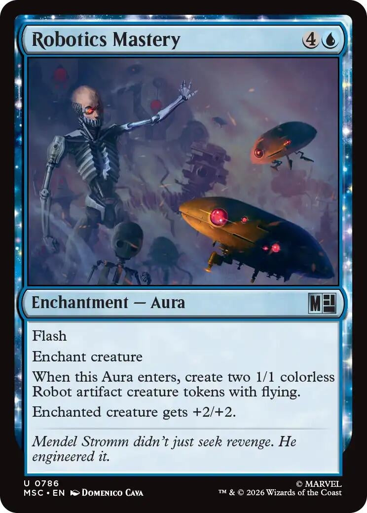 Image for Robotics Mastery (786) (Commander: Marvel Super Heroes) (MSC) - Magic: The Gathering