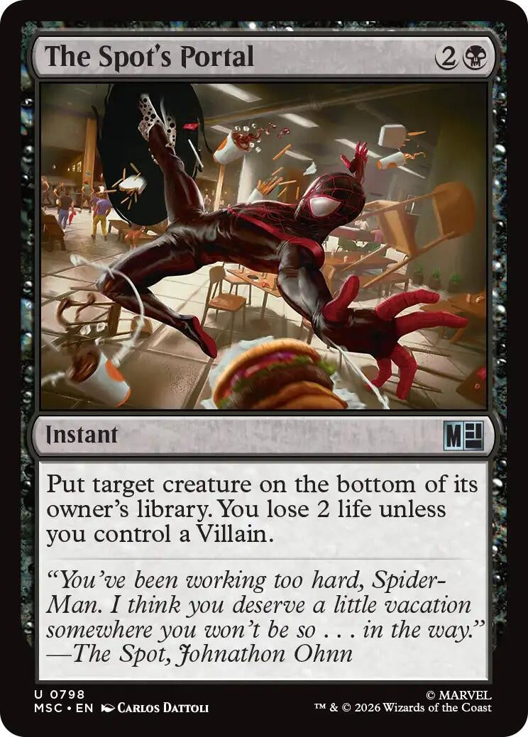 Image for The Spot's Portal (798) (Commander: Marvel Super Heroes) (MSC) - Magic: The Gathering