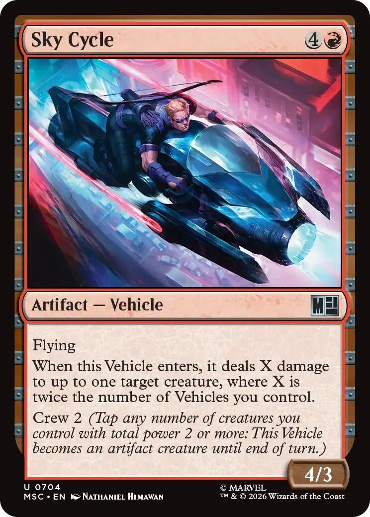 Image for Sky Cycle (704) (Commander: Marvel Super Heroes) (MSC) - Magic: The Gathering