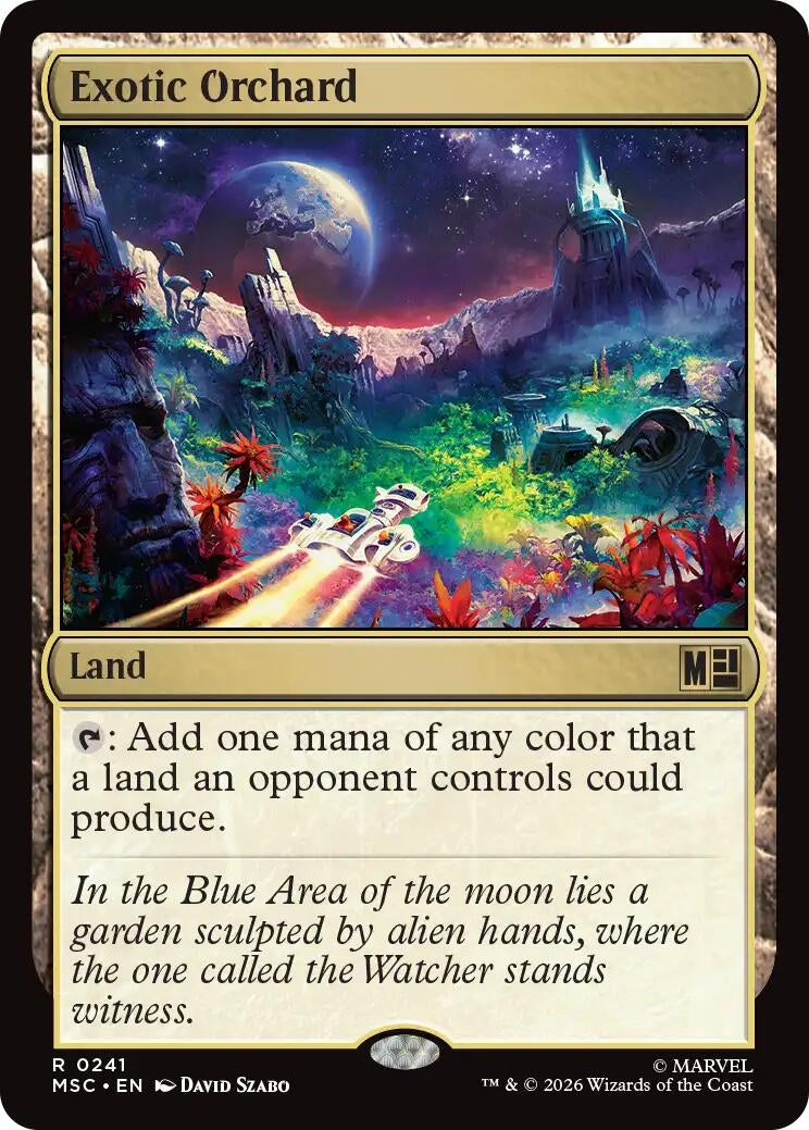 Image for Exotic Orchard (241) (Commander: Marvel Super Heroes) (MSC) - Magic: The Gathering