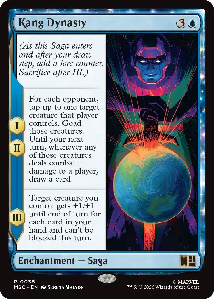 Image for Kang Dynasty (Surge Foil) (35) (Foil) (Commander: Marvel Super Heroes) (MSC) - Magic: The Gathering
