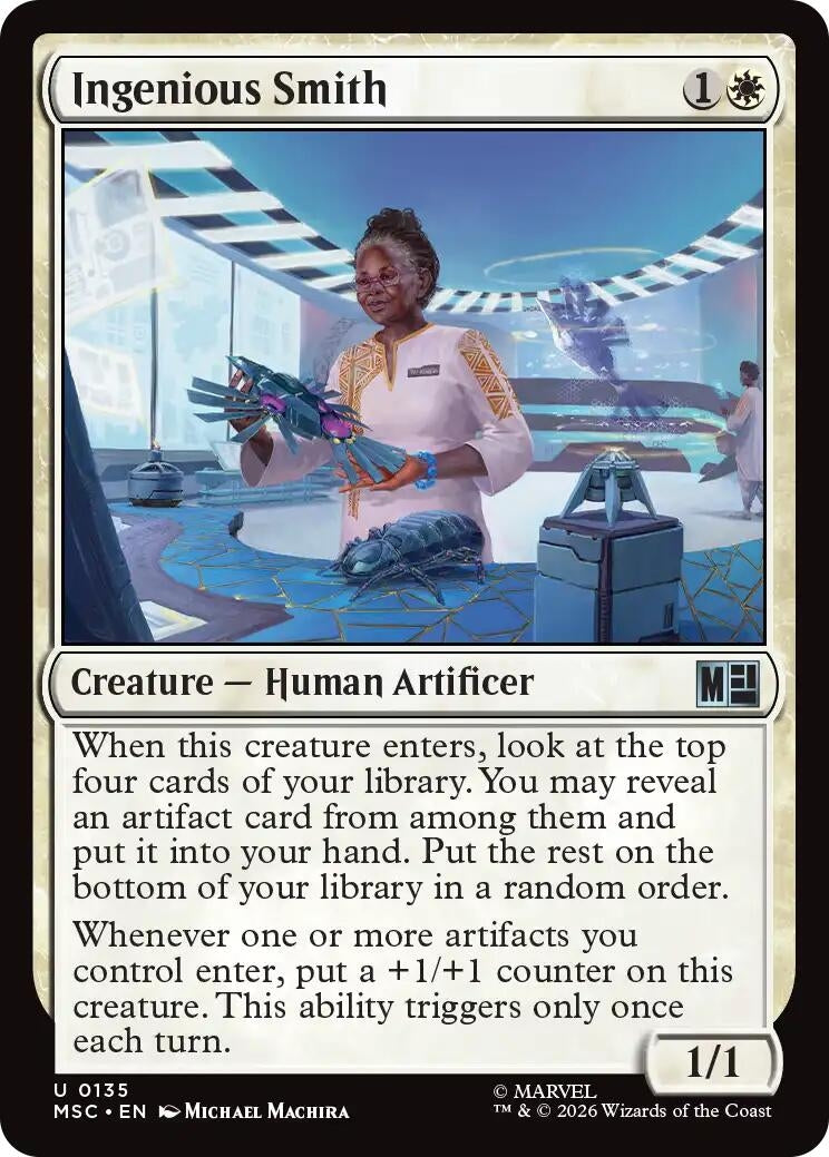 Image for Ingenious Smith (135) (Commander: Marvel Super Heroes) (MSC) - Magic: The Gathering