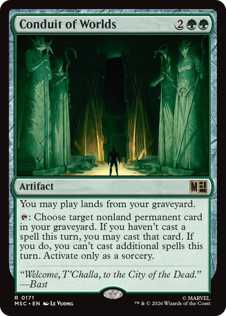 Image for Conduit of Worlds (171) (Commander: Marvel Super Heroes) (MSC) - Magic: The Gathering