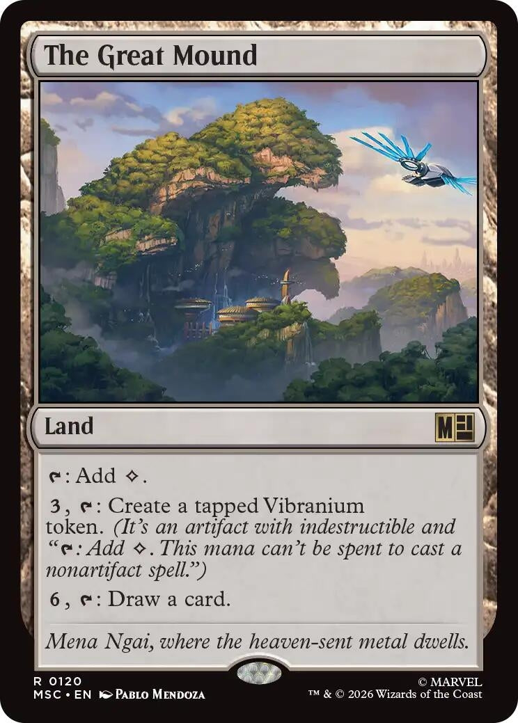 Image for The Great Mound (120) (Commander: Marvel Super Heroes) (MSC) - Magic: The Gathering