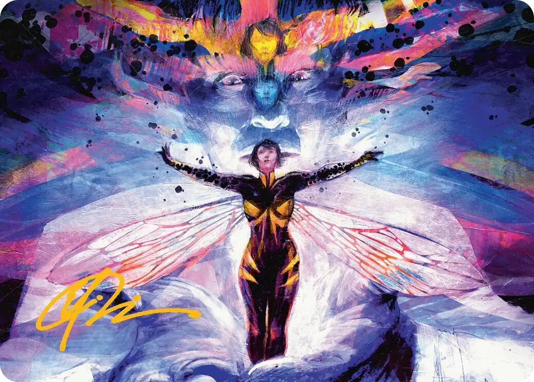 Image for Pym Particles Art Card (Gold-Stamped Signature) (8) (Art Series: Marvel Super Heroes) (AAMSH) - Magic: The Gathering