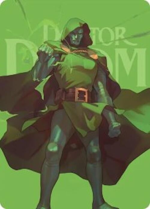 Image for Doctor Doom Art Card (24) (Art Series: Marvel Super Heroes) (AAMSH) - Magic: The Gathering