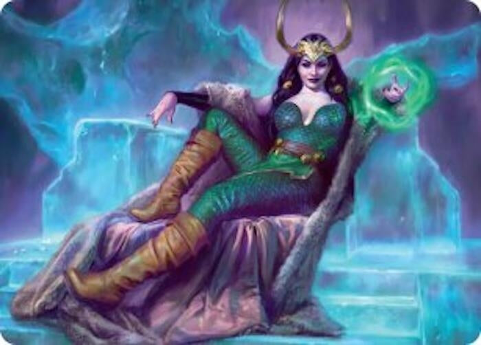 Image for Lady Loki, Agent of Chaos Art Card (33) (Art Series: Marvel Super Heroes) (AAMSH) - Magic: The Gathering