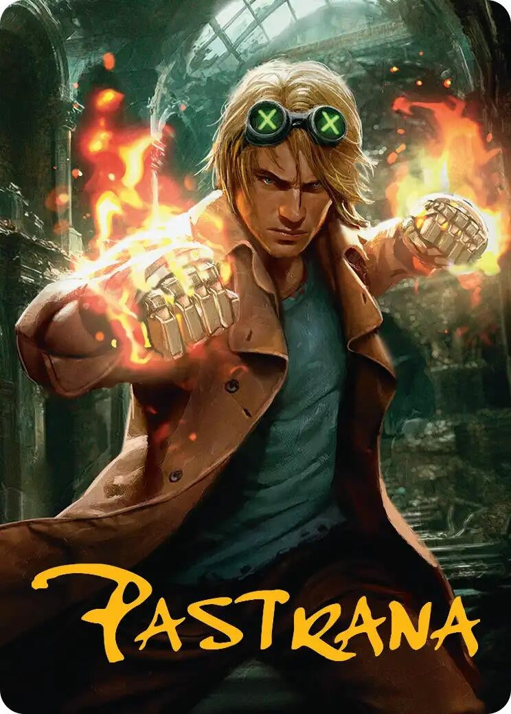 Image for Chase Stein, Runaway Art Card (Gold-Stamped Signature) (43) (Art Series: Marvel Super Heroes) (AAMSH) - Magic: The Gathering