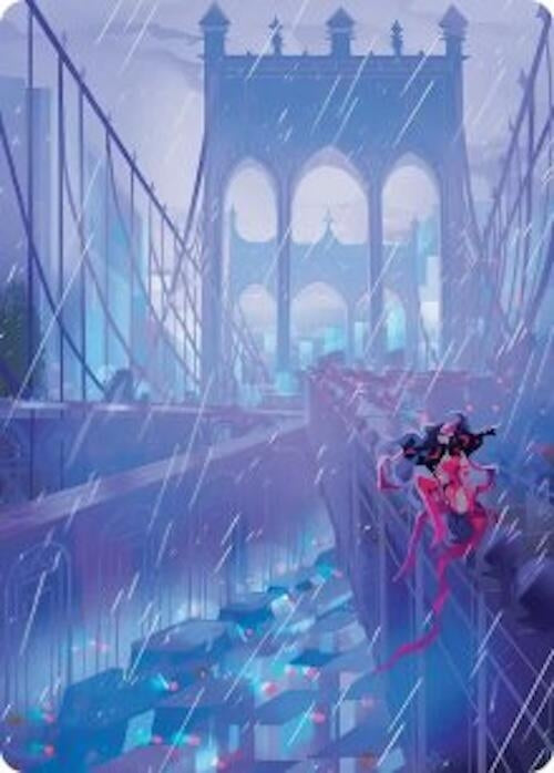 Image for Swamp Art Card (16) (Art Series: Marvel Super Heroes) (AAMSH) - Magic: The Gathering