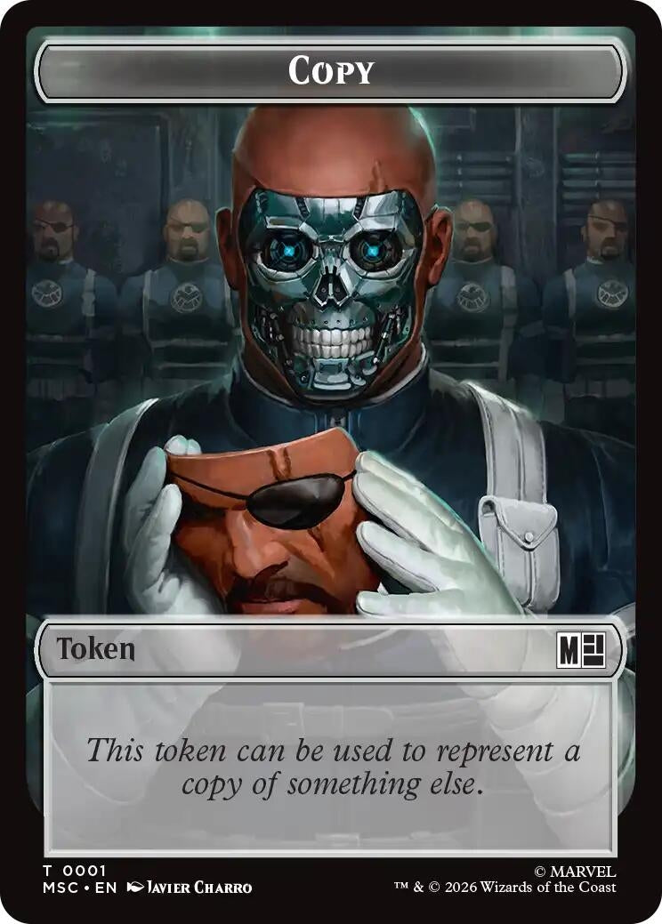 Image for Copy (001) // Wall (003) Double-Sided Token (1 // 3) (Commander: Marvel Super Heroes) (MSC) - Magic: The Gathering