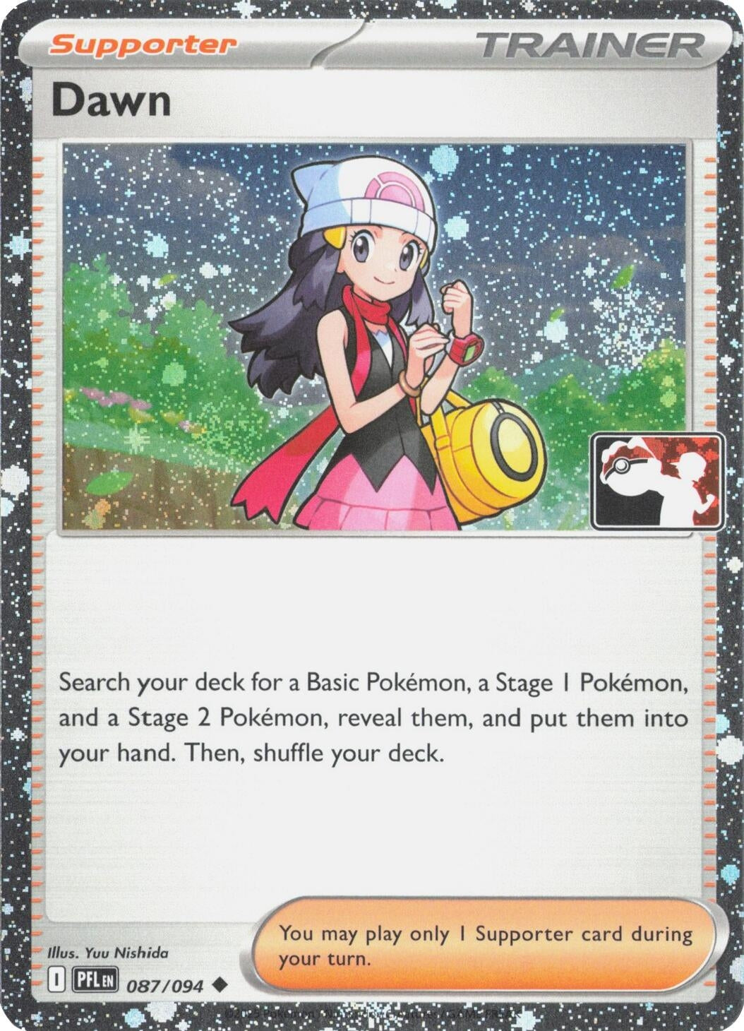 Image for Dawn - 087/094 (Cosmos Holo) (087/094) (Holofoil) (Prize Pack Series Cards) - Pokemon