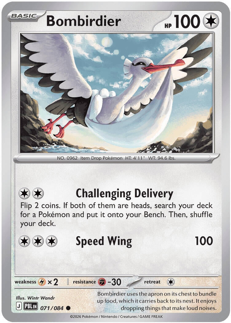 Image for Bombirdier (071/084) (Reverse Holofoil) (ME05: Pitch Black) (ME05) - Pokemon