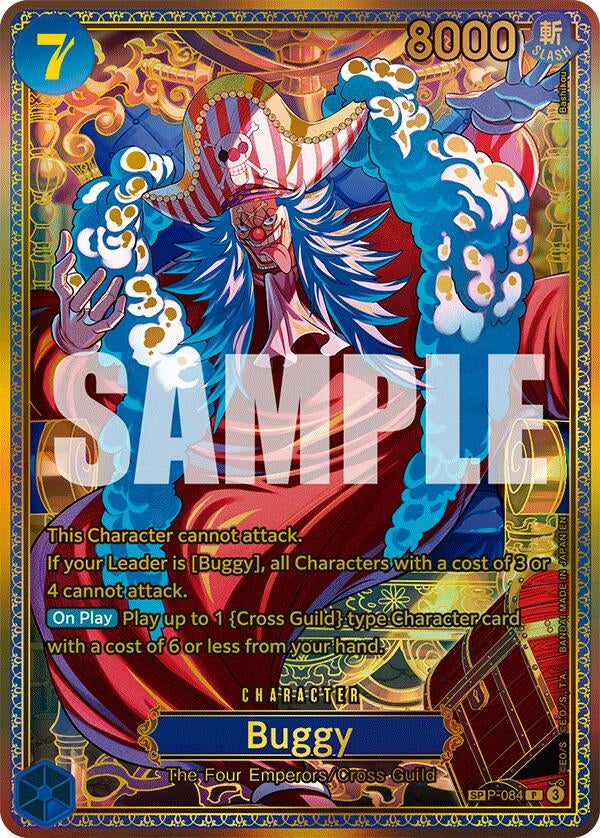 Image for Buggy (SP) (P-084) (Foil) (The World's Strongest Warriors) (OP17) - One Piece Card Game