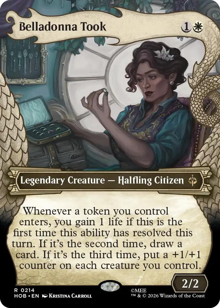 Image for Belladonna Took (Showcase) (214) (Foil) (The Hobbit) (HOB) - Magic: The Gathering