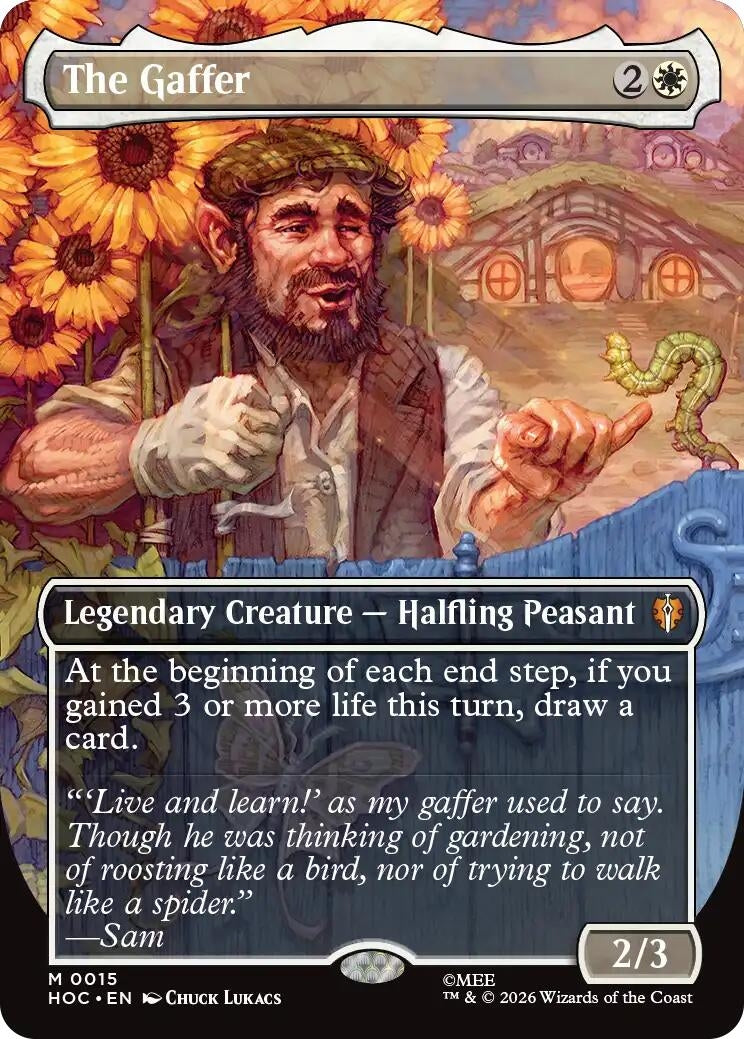 Image for The Gaffer (Borderless) (15) (Foil) (The Hobbit: Eternal-Legal) (HOC) - Magic: The Gathering