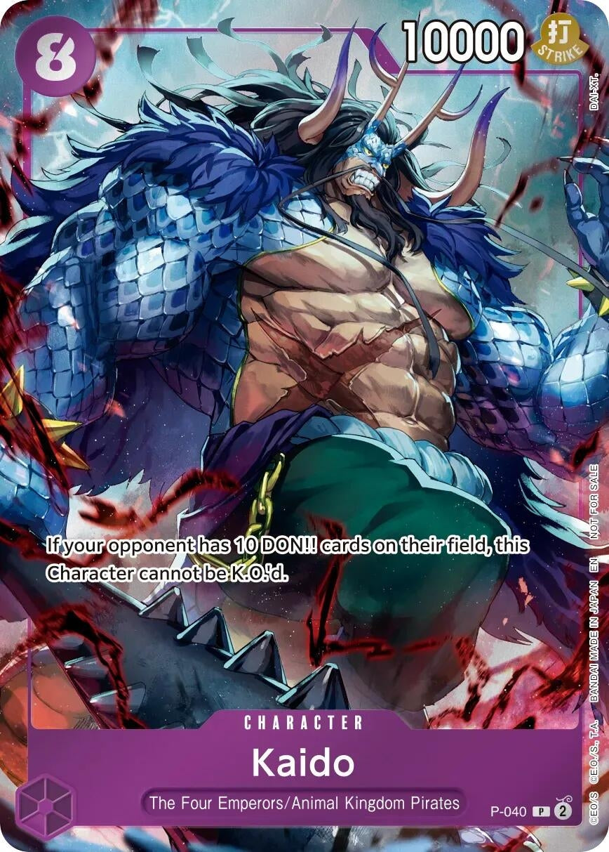 Image for Kaido (Event Pack Vol. 9) (P-040) (Foil) (One Piece Promotion Cards) (OP-PR) - One Piece Card Game