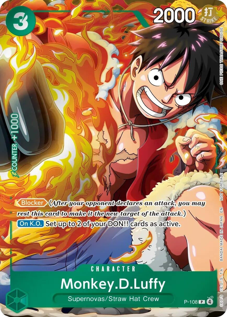 Image for Monkey.D.Luffy (Event Pack Vol. 9) (P-108) (Foil) (One Piece Promotion Cards) (OP-PR) - One Piece Card Game