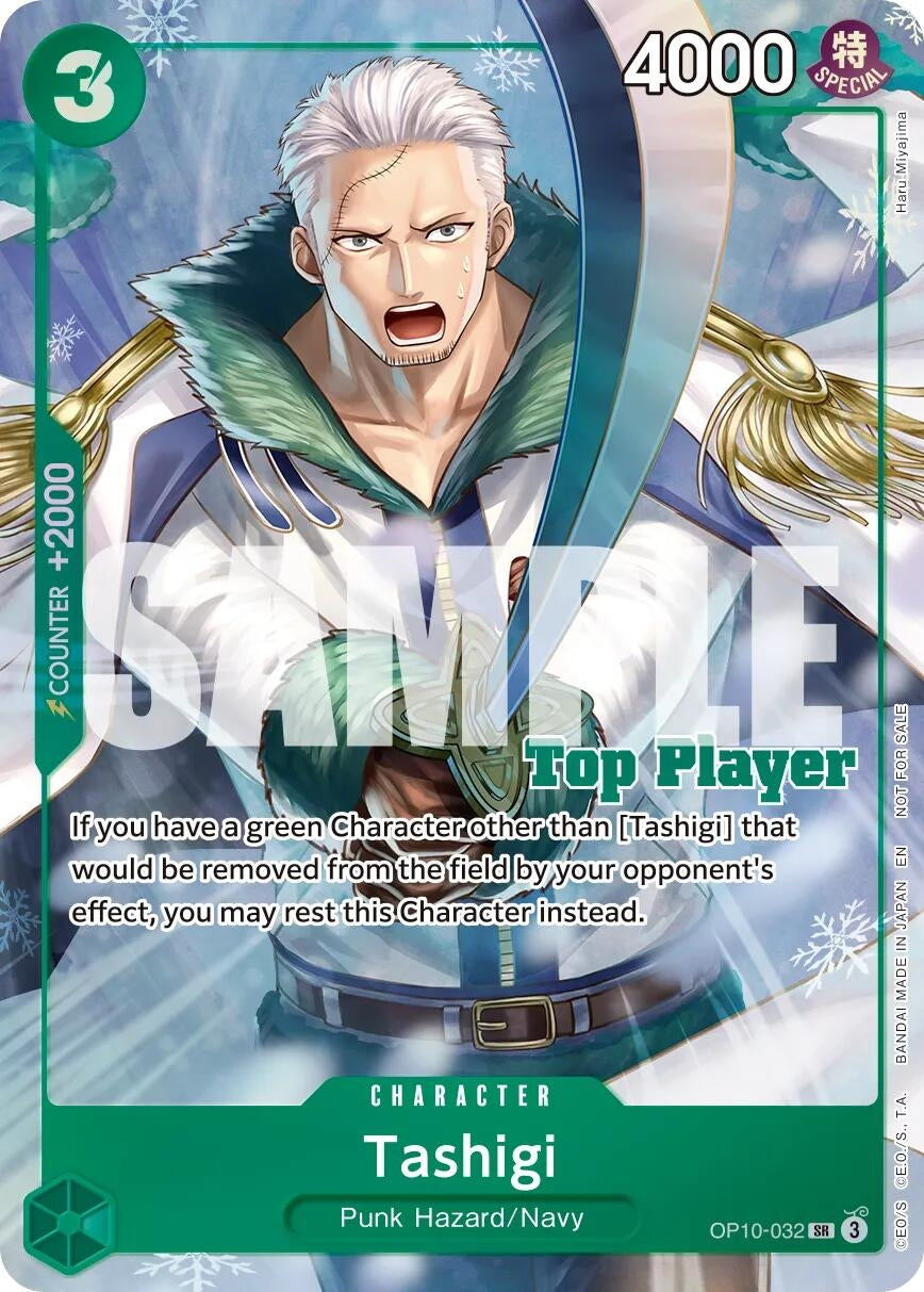 Image for Tashigi (CS 26-27 Top Player Pack Vol. 1) (OP10-032) (Foil) (One Piece Promotion Cards) (OP-PR) - One Piece Card Game
