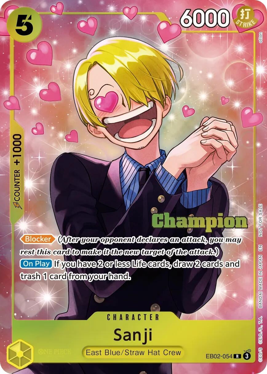 Image for Sanji (CS 26-27 Winner Card Set Vol. 1) (EB04-052) (Foil) (One Piece Promotion Cards) (OP-PR) - One Piece Card Game