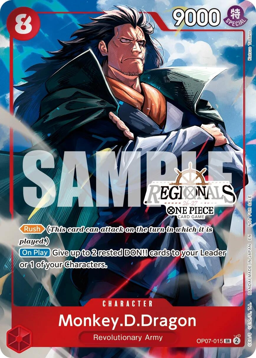 Image for Monkey.D.Dragon (Regional Participation Pack 2026 Vol.2) (OP07-015) (Foil) (One Piece Promotion Cards) (OP-PR) - One Piece Card Game