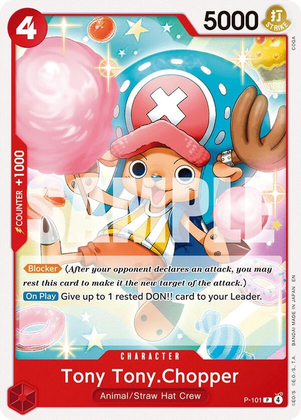 Image for Tony Tony.Chopper (P-101) (ST-31: Starter Deck 31 RED Monkey.D.Luffy) (ST-31) - One Piece Card Game