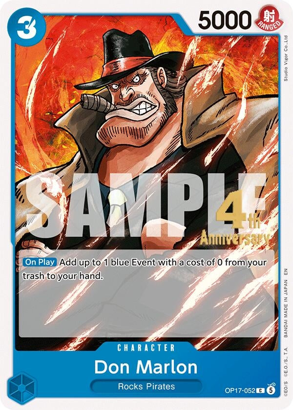 Image for Don Marlon (OP17-052) (The World's Strongest Warriors Release Event Cards) (OP17 RE) - One Piece Card Game