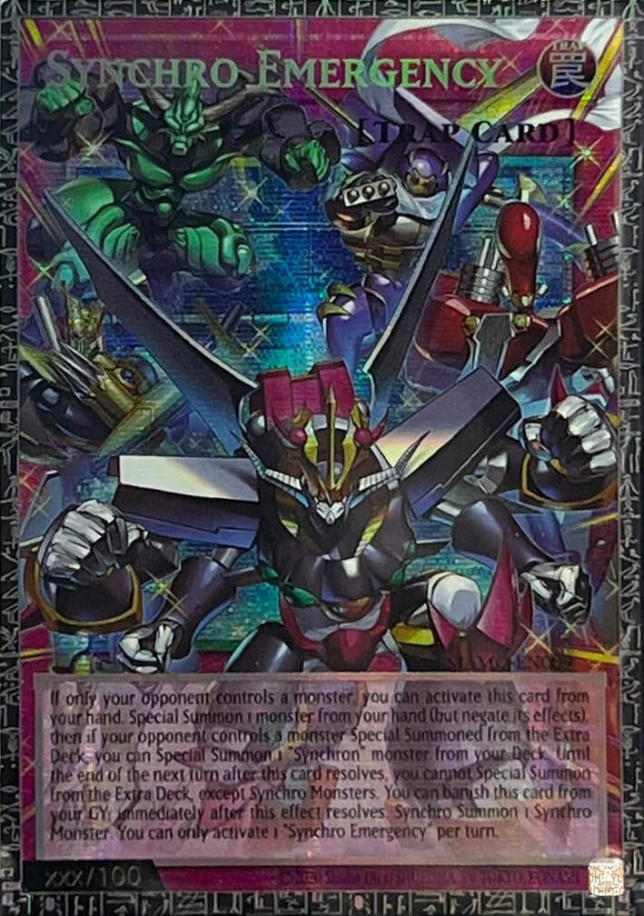 Image for Synchro Emergency (GMR) (MAMO-EN009) (1st Edition) (Magnificent Monsters) (MAMO) - YuGiOh