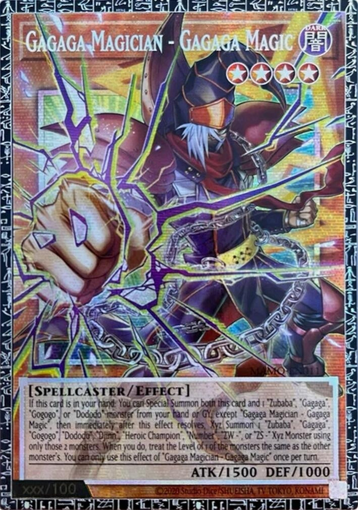 Image for Gagaga Magician - Gagaga Magic (GMR) (MAMO-EN011) (1st Edition) (Magnificent Monsters) (MAMO) - YuGiOh