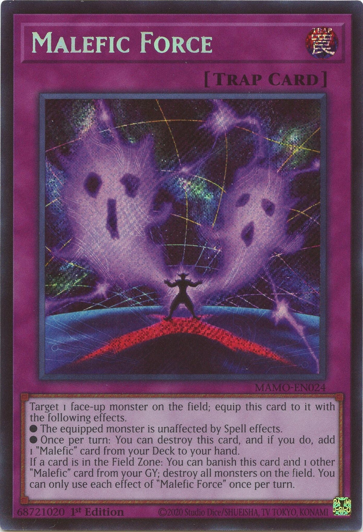 Image for Malefic Force (Secret Rare) (MAMO-EN024) (1st Edition) (Magnificent Monsters) (MAMO) - YuGiOh