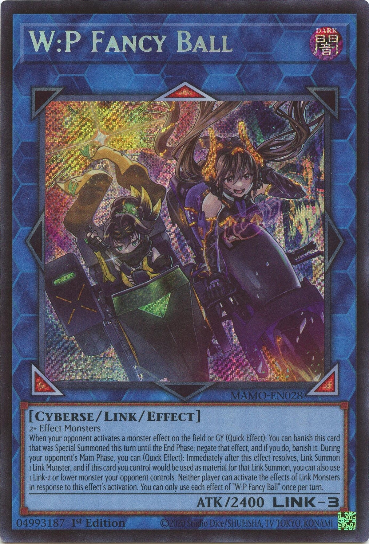 Image for W:P Fancy Ball (Secret Rare) (MAMO-EN028) (1st Edition) (Magnificent Monsters) (MAMO) - YuGiOh