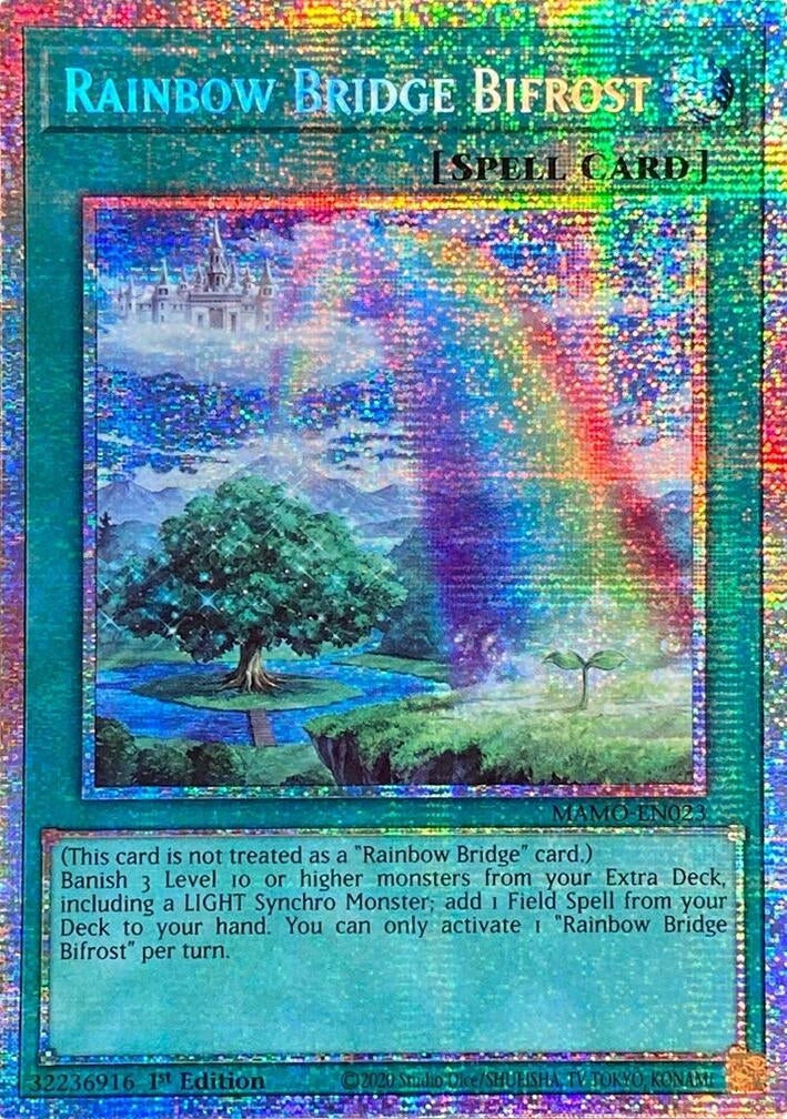Image for Rainbow Bridge Bifrost (Starlight Rare) (MAMO-EN023) (1st Edition) (Magnificent Monsters) (MAMO) - YuGiOh