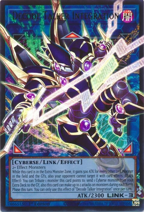 Image for Decode Talker Integration (Extended Art) (MAMO-EN016) (1st Edition) (Magnificent Monsters) (MAMO) - YuGiOh