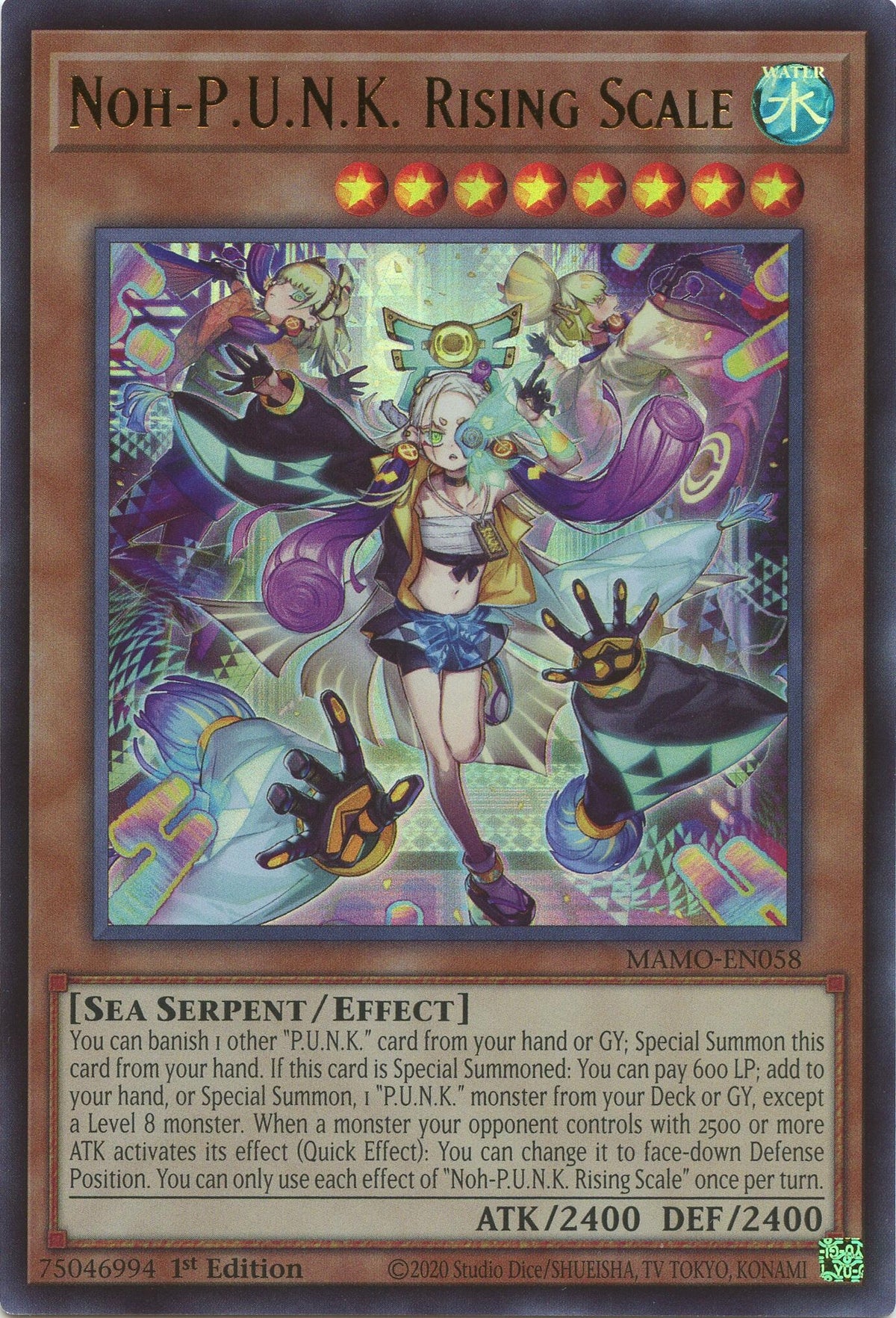 Image for Noh-P.U.N.K. Rising Scale (MAMO-EN058) (1st Edition) (Magnificent Monsters) (MAMO) - YuGiOh
