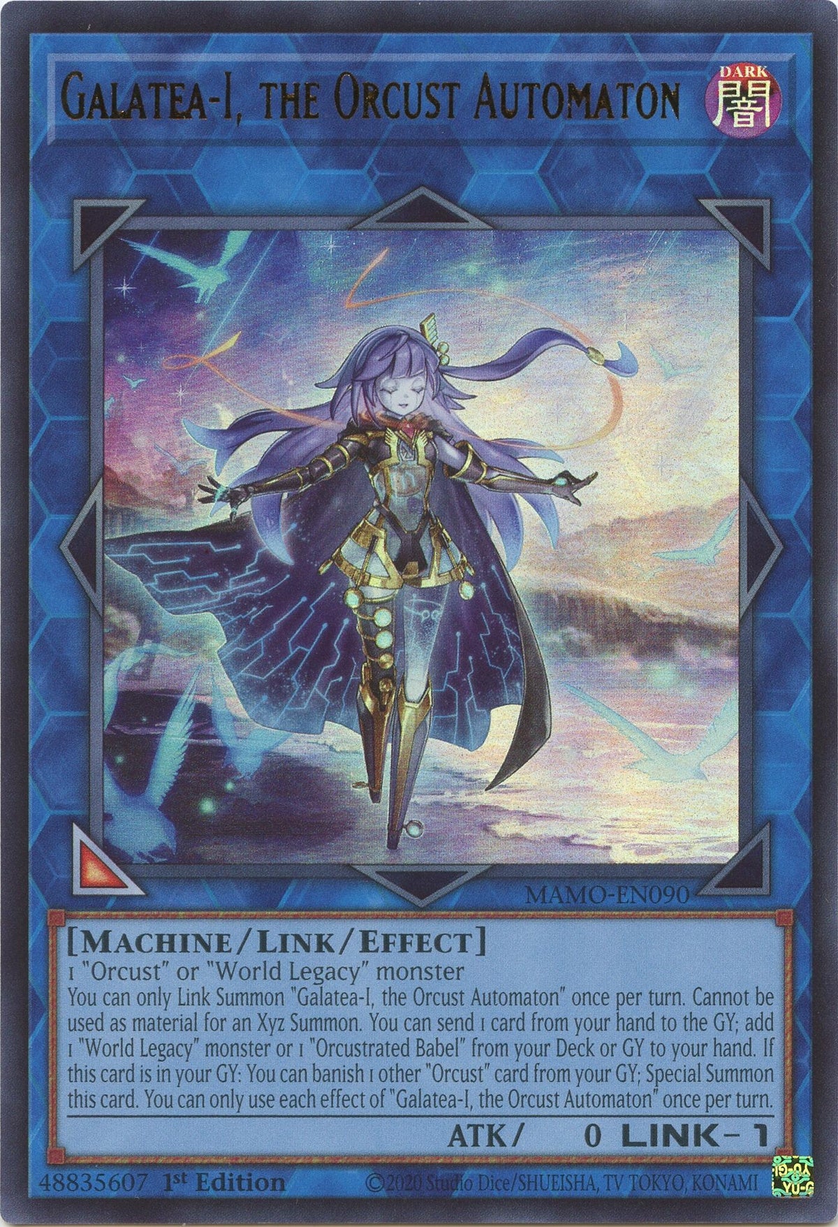 Image for Galatea-I, the Orcust Automaton (MAMO-EN090) (1st Edition) (Magnificent Monsters) (MAMO) - YuGiOh