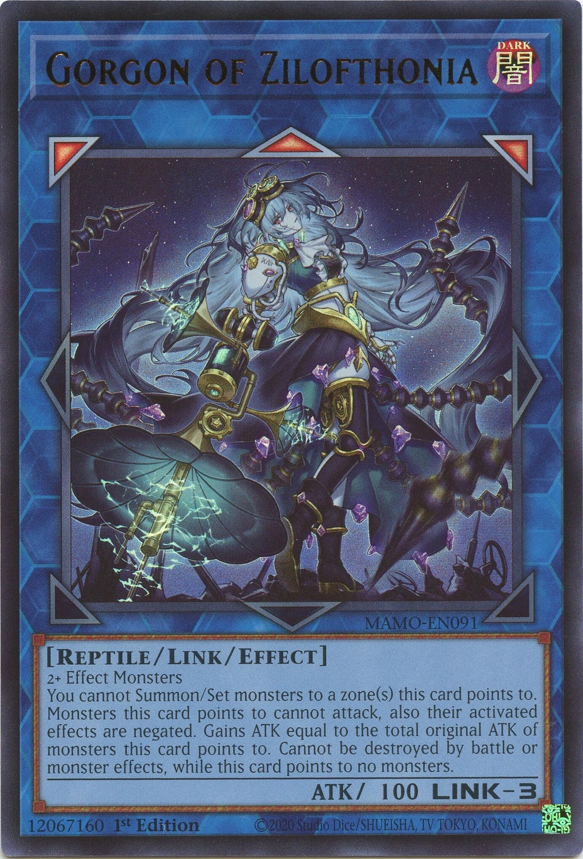 Image for Gorgon of Zilofthonia (MAMO-EN091) (1st Edition) (Magnificent Monsters) (MAMO) - YuGiOh