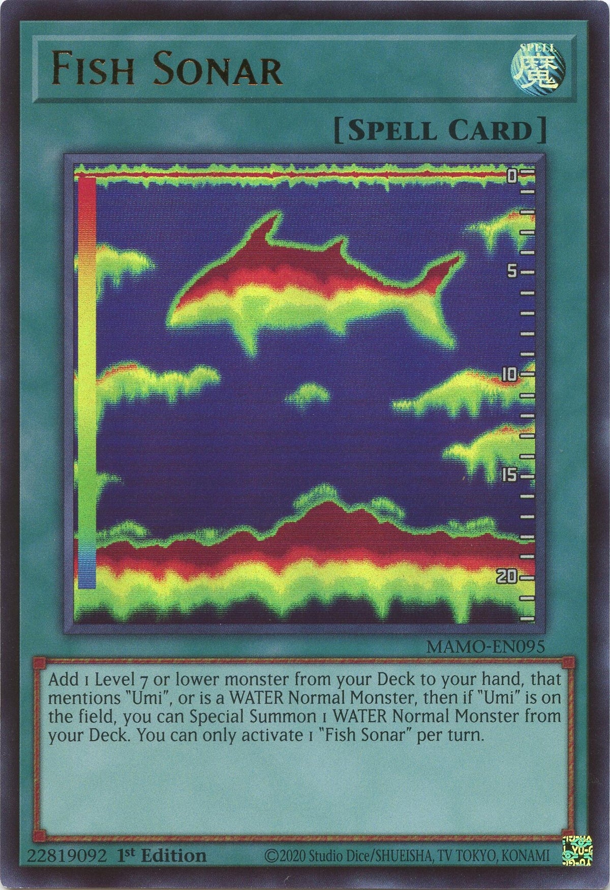 Image for Fish Sonar (MAMO-EN095) (1st Edition) (Magnificent Monsters) (MAMO) - YuGiOh