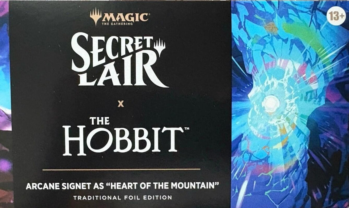 Image for Secret Lair Drop: Secret Lair x The Hobbit - Arcane Signet As "Heat of the Mountain" - Traditional Foil Edition - Magic: The Gathering