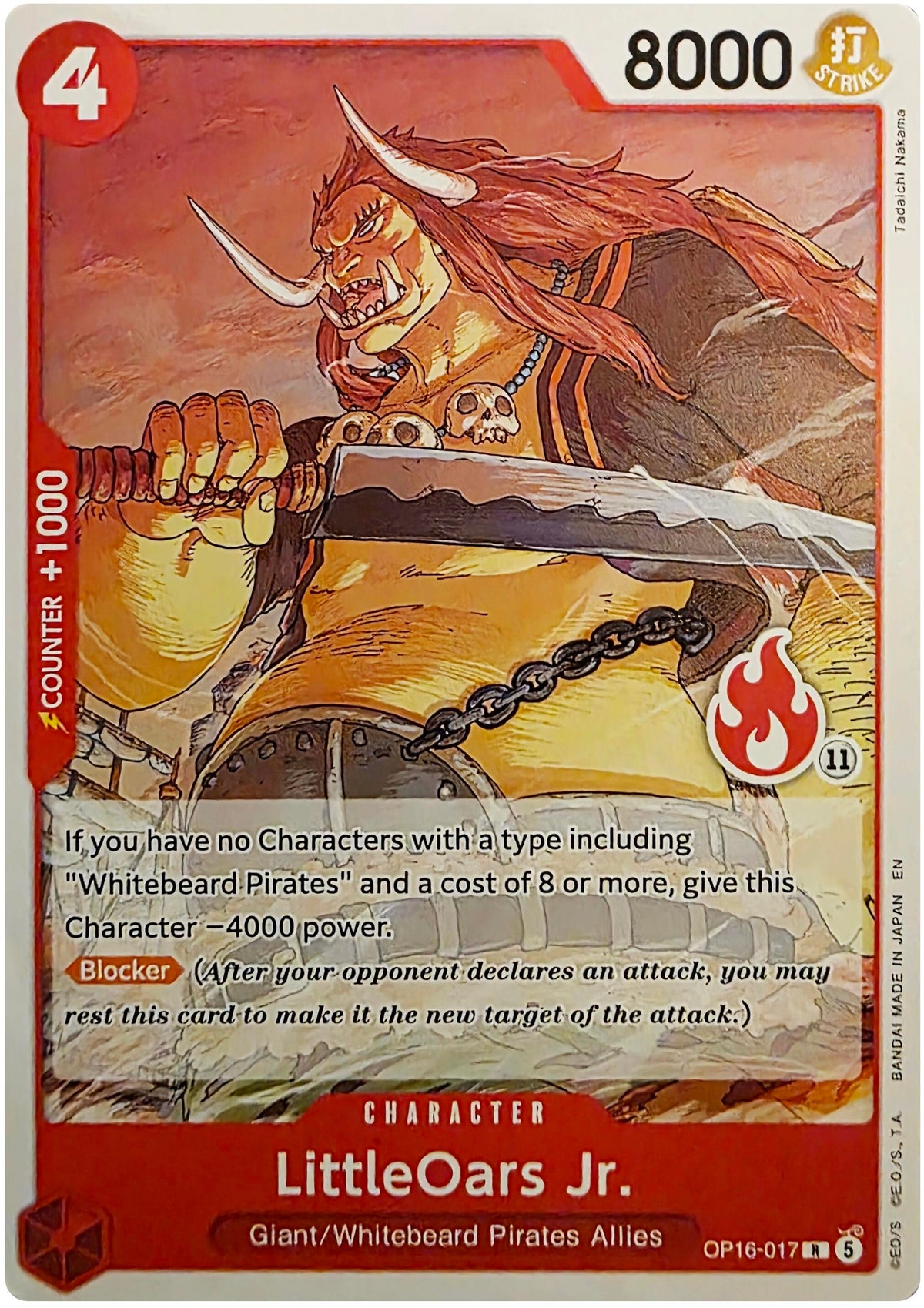 Image for LittleOars Jr. (Ace Deck) (OP16-017) (Set Sail Deck Set) (SD01) - One Piece Card Game