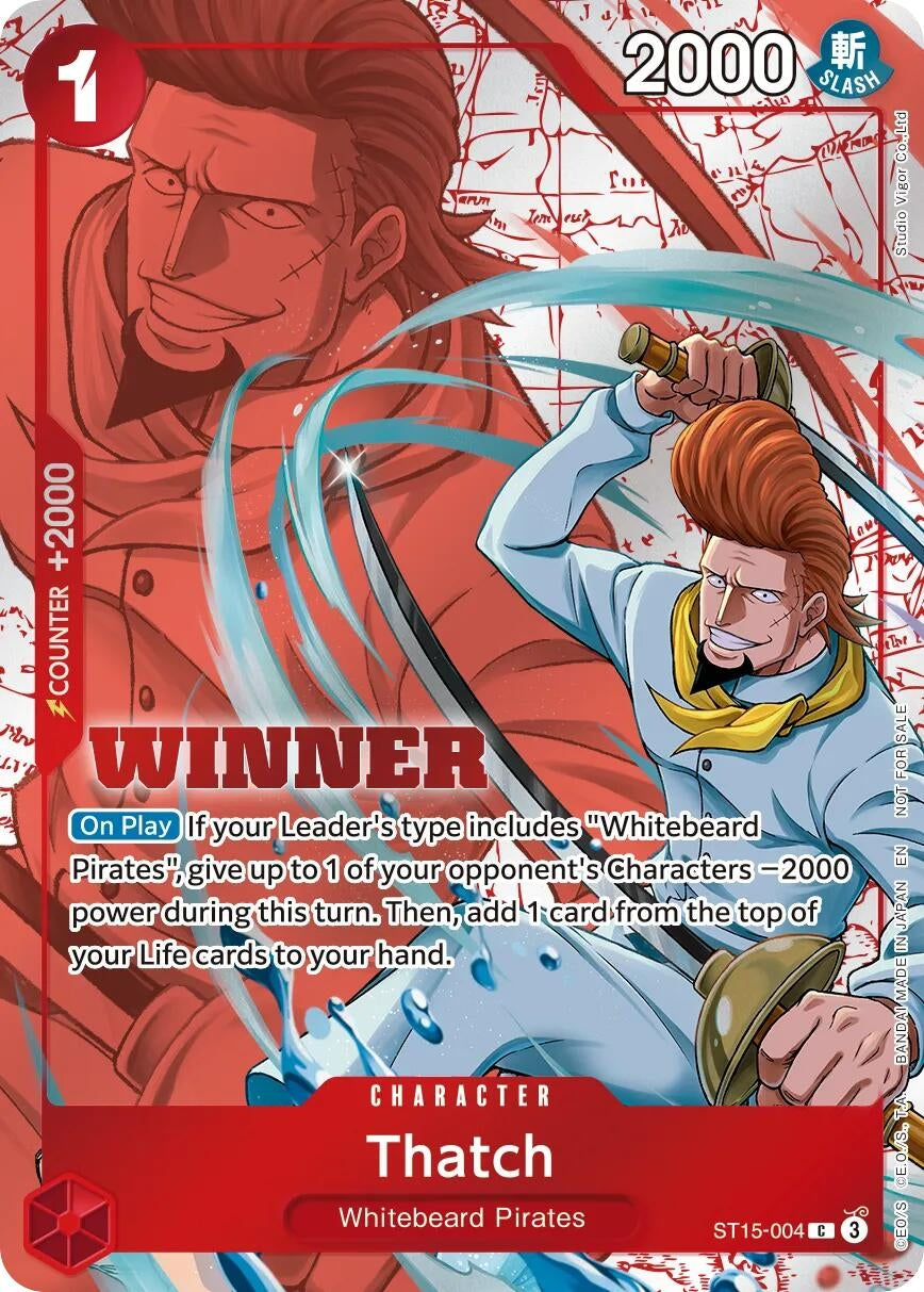 Image for Thatch (Winner Pack 2026 Vol. 4) (ST15-004) (Foil) (One Piece Promotion Cards) (OP-PR) - One Piece Card Game