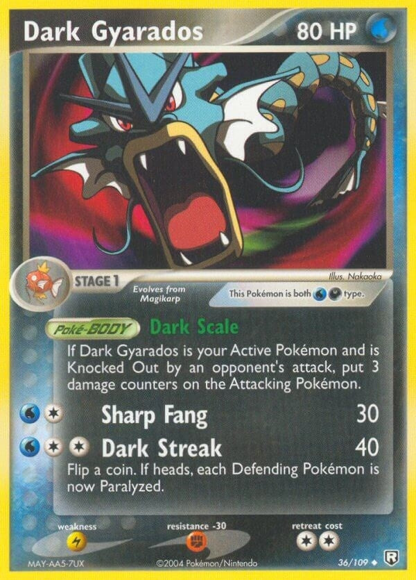 Image for Dark Gyarados (36/109) (Team Rocket Returns) - Pokemon