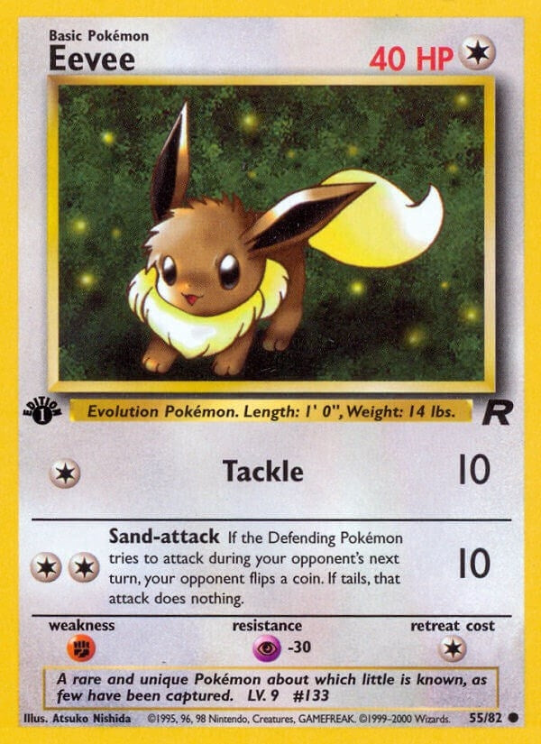 Image for Eevee (55/82) (Team Rocket) - Pokemon
